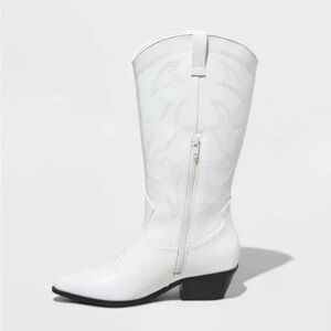 Women's Brynley Western Boots - Wild Fable Off-White